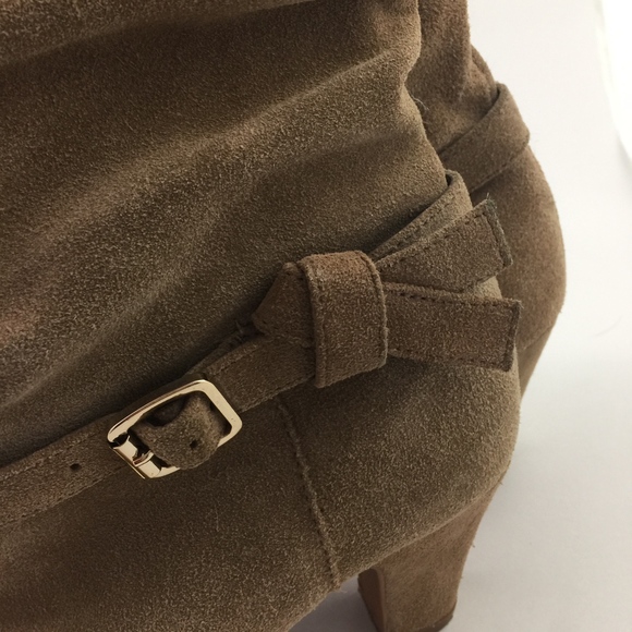 Alex Marie Tan Suede Slouchy Boot - Picture 5 of 5